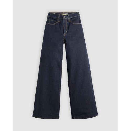 Vaquero recto de mujer 728™ High Rise Wide Leg Azul marino