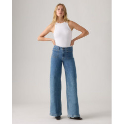 Vaquero recto de mujer 728™ Tailored High Rise Wide Leg Azul