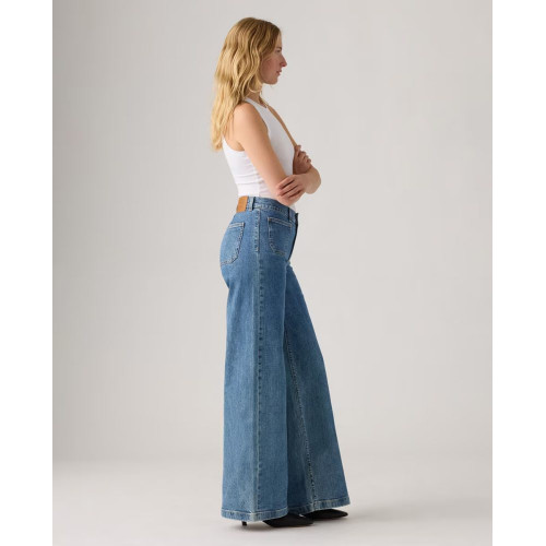 Vaquero recto de mujer 728™ Tailored High Rise Wide Leg Azul