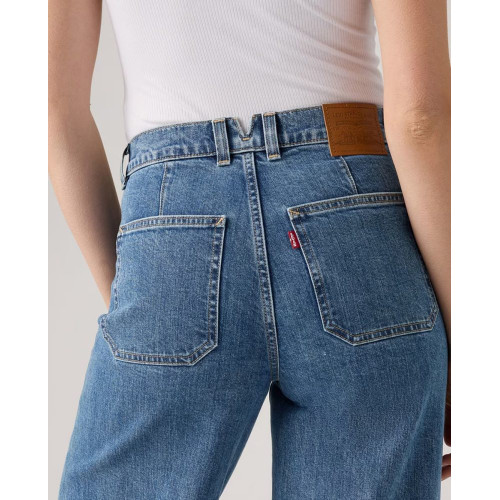 Vaquero recto de mujer 728™ Tailored High Rise Wide Leg Azul