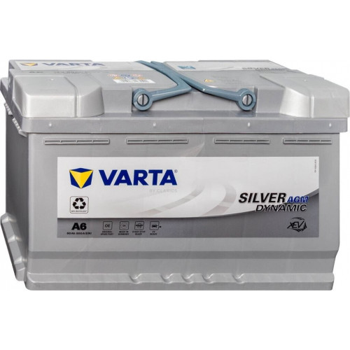 VARTA A6 Silver Dynamic AGM 12V 80Ah