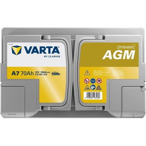 VARTA A7 Dynamic AGM E39