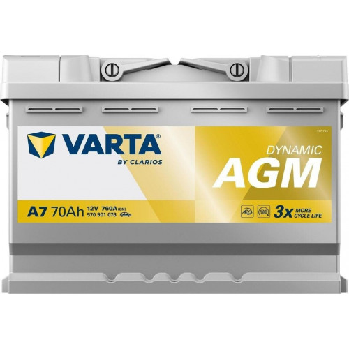VARTA A7 Dynamic AGM E39