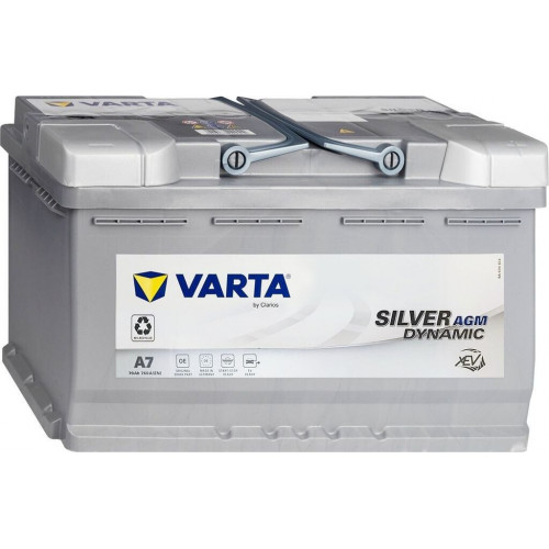 VARTA A7 Silver Dynamic AGM 12V 70Ah