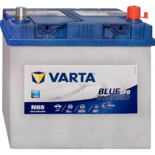 VARTA Blue Dynamic EFB 12V 65AH N65