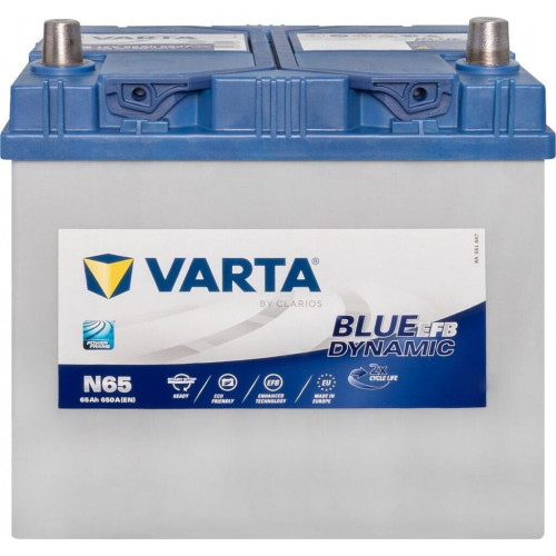 VARTA Blue Dynamic EFB 12V 65AH N65
