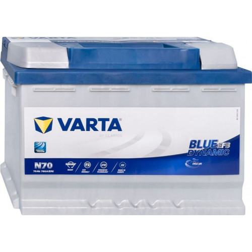 VARTA Blue Dynamic EFB 12V 70Ah N70