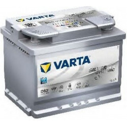 VARTA Silver Dynamic AGM 12V 60Ah D52