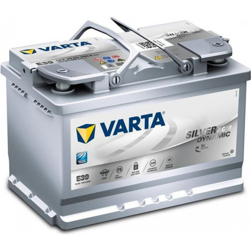 VARTA Silver Dynamic AGM 12V 70Ah E39