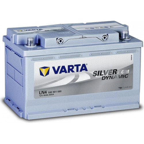 VARTA Silver Dynamic AGM 12V 80Ah F21