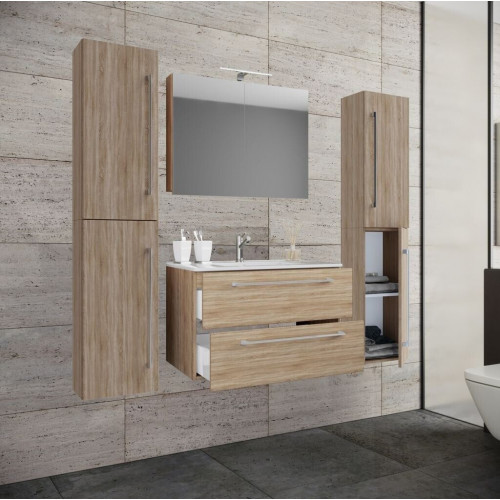 VCM 5 pcs. Washing area washbasin set washbasin Badinos SC (915093)