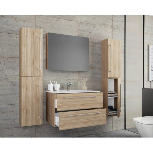 VCM 5 pcs. Washing area washbasin set washbasin Badinos SC (915093)