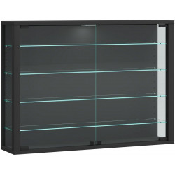 VCM Wall showcase hanging showcase glass showcase Vitrosa L 60x83x18 cm (919075)