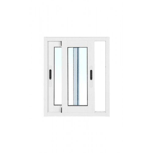 Ventana aluminio ISOXA blanca corredera de 50x60cm