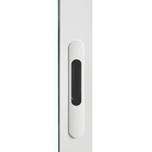 Ventana aluminio ISOXA blanca corredera de 50x60cm