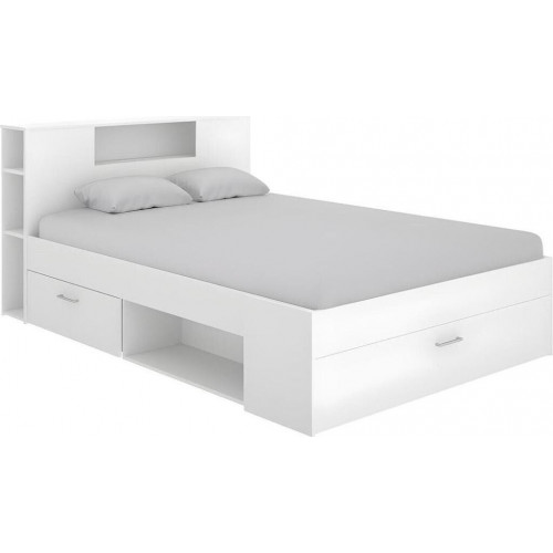 Vente-unique Leandre 140x190cm White