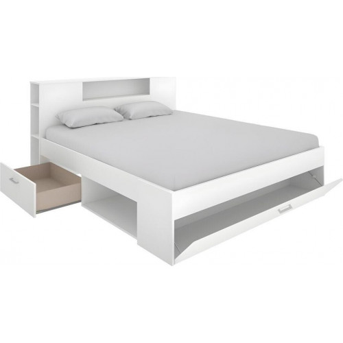 Vente-unique Leandre 140x190cm White