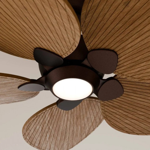 Ventilador de techo Alma luz · Sulion madera