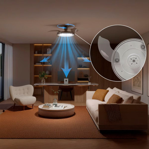 Ventilador de techo Atlas Nickel