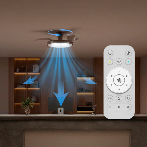 Ventilador de techo Atlas Nickel