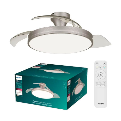 Ventilador de techo Atlas Nickel