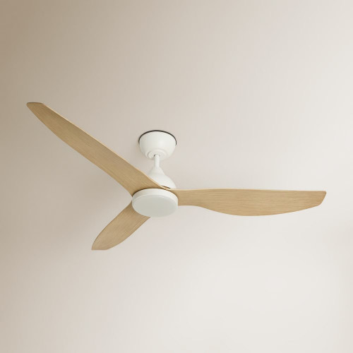 Ventilador de techo con luz LED y motor DC Natural New Tull Sulion Natural