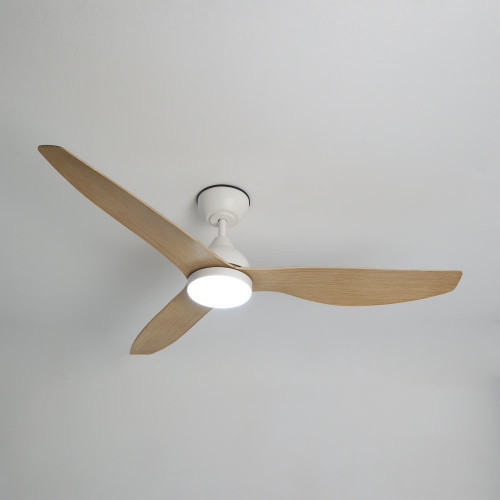 Ventilador de techo con luz LED y motor DC Natural New Tull Sulion Natural