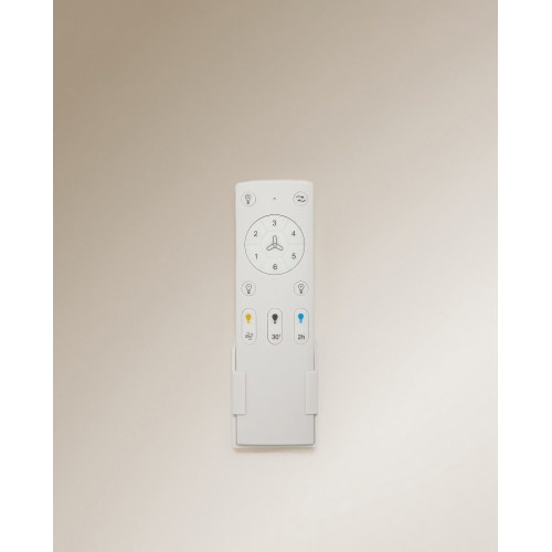 Ventilador de techo con luz LED y motor DC Nilo XL EuroVolter Natural