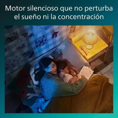 Ventilador de Techo con Luz Philips Olas 35W 132cm 6 Velocidades Motor DC Silencioso Mando Función Invierno
