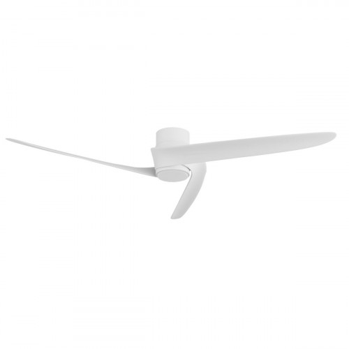 Ventilador de techo con luz silencioso DC 30W con mando WiFi/ APP ø122 cm Groenland MANTRA blanco luz CCT 3 aspas| 8 velocidades| modo verano/invierno| brisa| recomendado de 13 a 20m²