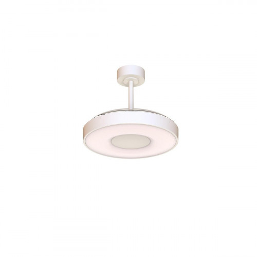 Ventilador de techo con luz silencioso DC 30W con mando y app ø106 cm Coin Fan Smart MANTRA blanco luz CCT 3 aspas retráctiles tipo lámpara| 8 velocidades| modo verano/invierno| brisa| recomendado de 13 a 20m²