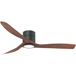 Ventilador de techo con luz silencioso dc 35w con mando ø132 cm mickey blanco luz cct 3 aspas