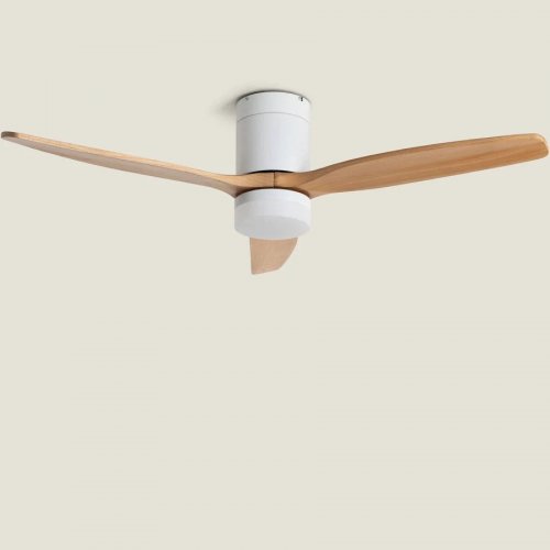 Ventilador de Techo con luz Silencioso DC Leros