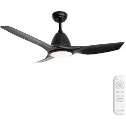 Ventilador de Techo Negro 132cm