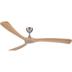 Ventilador de techo Ovlaim Cichy 183 cm color natural/plata