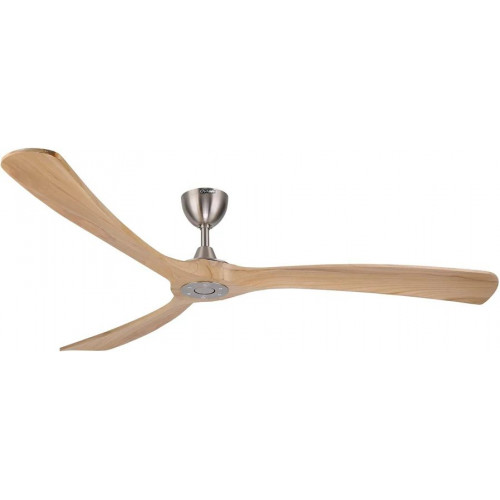 Ventilador de techo Ovlaim Cichy 183 cm color natural/plata