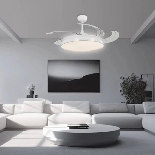 Ventilador Henry XXL Blanco 60CMS 5 Palas