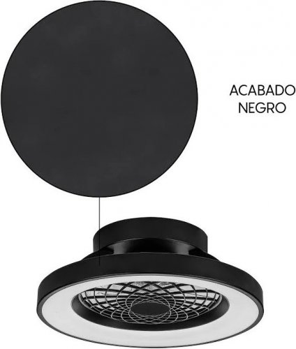 Ventilador Mini Tibet negro