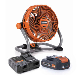 Ventilador Portátil Inalámbrico R240FAN-Li Evolution con Batería de 2Ah y Cargador