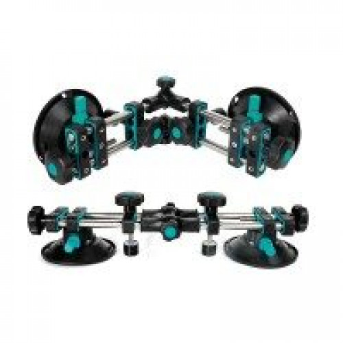 VENTOSA DOBLE TELESCOPICA PREMIUM P/ANGULOS