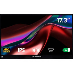Verbatim PMT-17-4k Monitor Portátil Táctil 17.3