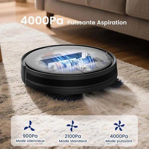 Versión en español — l6 robot aspirateur laveur 2 en 1 aspirateur robot laveur