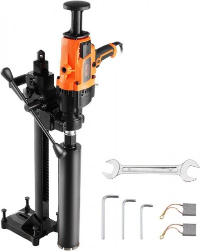 VEVOR 2600 w Taladro de núcleo portátil de 20-180 mm de diámetro con soporte