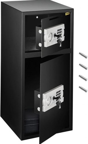 VEVOR Caja Fuerte Digital 74 L Seguridad Alta Con Llave Cerradura Electrónica Bxg-052