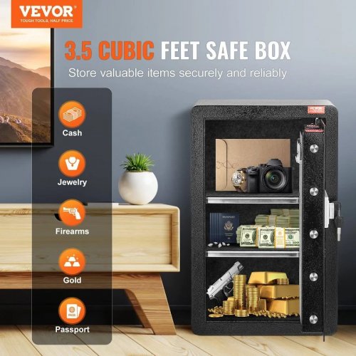 Vevor Caja Fuerte una sola puerta 113l