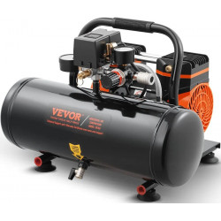 VEVOR Compresor de aire sin Aceite,VEVOR tanque de acero de 8l,860w,presión