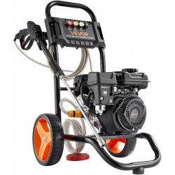 Vevor Lavadora A Presión A Gas 2900 Psi 7 L/min Bomba de Aluminio 4 Boquillas Para Coches