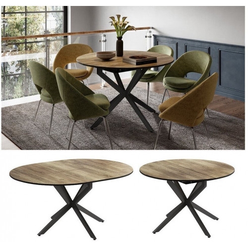 VICCO Dining Table Loyd 120x76.5cm