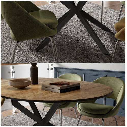 VICCO Dining Table Loyd 120x76.5cm