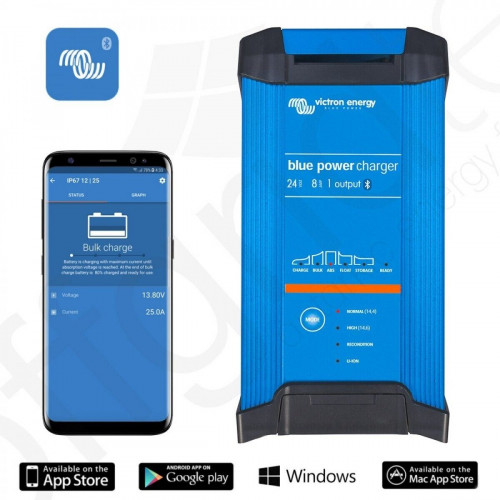 Victron Blue Smart IP22 24/8 Cargador de Batería 24V 8A (BPC240842002)